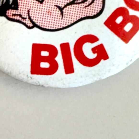 Vintage 1950s Big Boy Advertising Button Pinback Promo Restaurant Badge - Picture 9 of 16